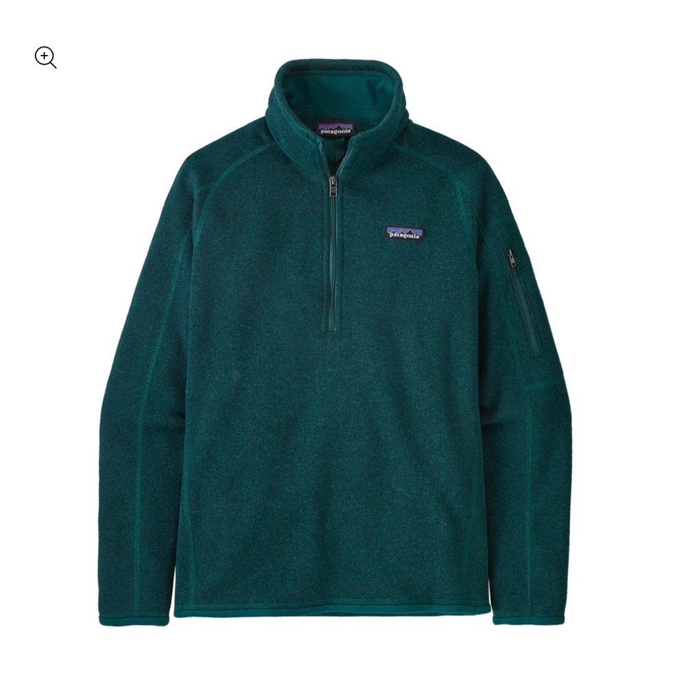 Patagonia Borealis green 1/4 Zip-Up Fleece Better sweater